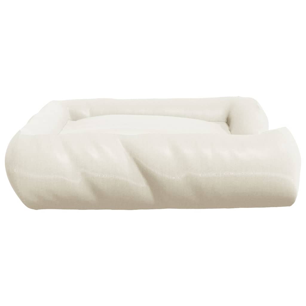 Koiran sänky tyynyillä beige 89x75x19 cm Oxford kangas - Harrastajankoti.fi