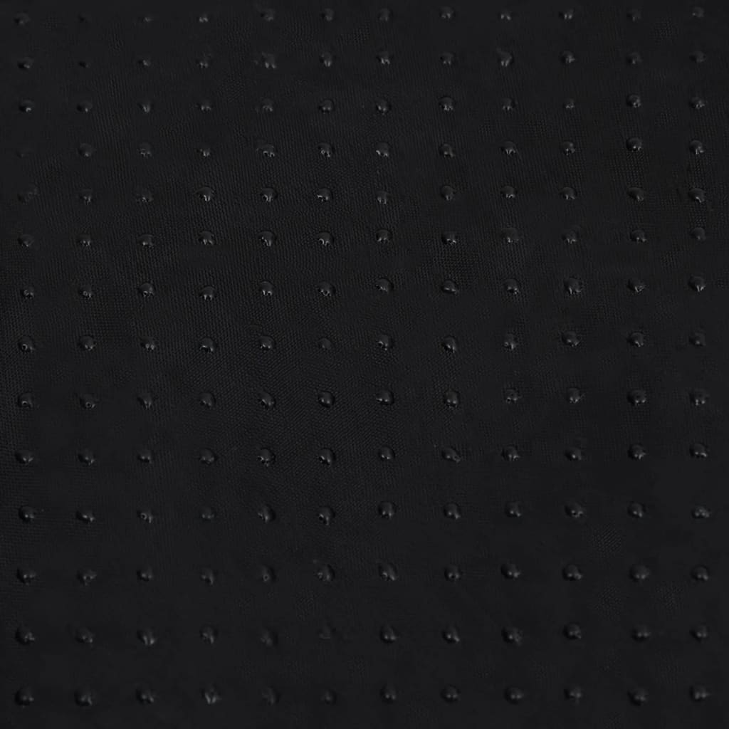 Pestävä koiran/kissan tyyny musta 50x50x12 cm plyysi - Harrastajankoti.fi