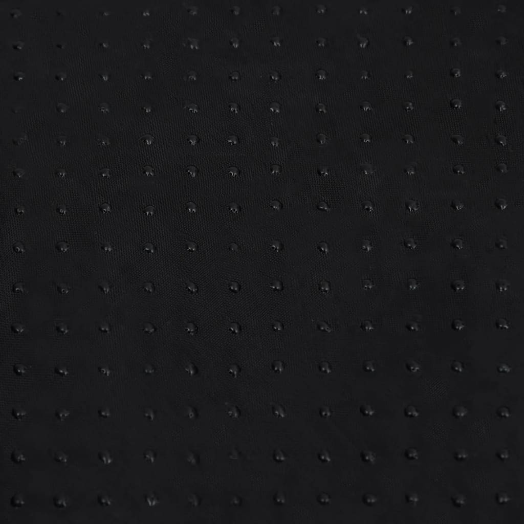 Pestävä koiran/kissan tyyny musta 90x90x16 cm plyysi - Harrastajankoti.fi