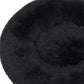 Pestävä koiran/kissan tyyny musta 90x90x16 cm plyysi - Harrastajankoti.fi