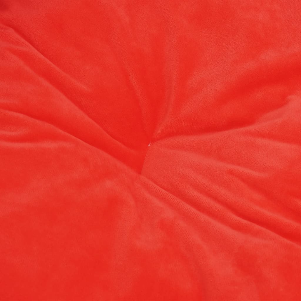 Koiran peti musta ja punainen 90x79x20 cm plyysi ja keinonahka - Harrastajankoti.fi