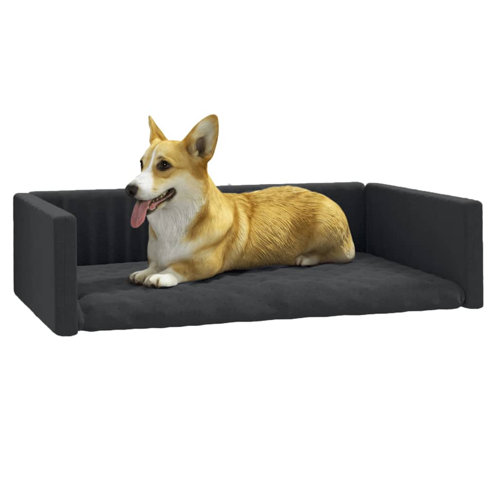 Koiranpeti auton tavaratilaan musta 110x70 cm pellavatyyli - Harrastajankoti.fi