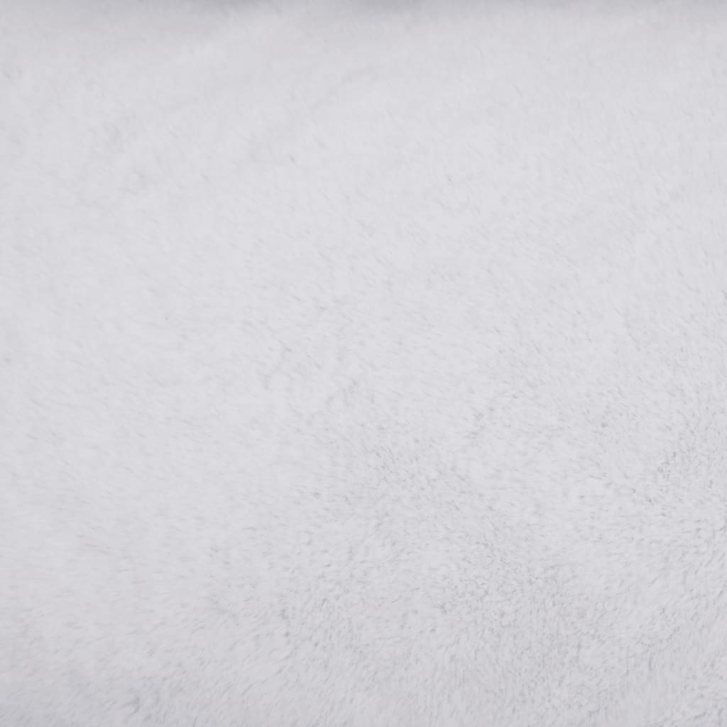 Koiran peti mustavalkoinen 85,5x70x23cm pellavatyyli fleece - Harrastajankoti.fi