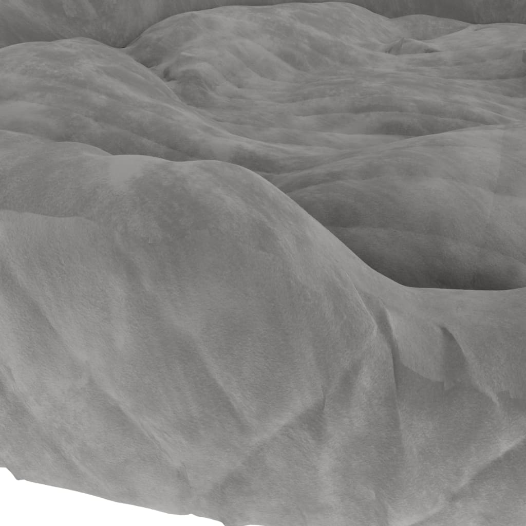 Koiransänky harmaa 110x90x23 cm plyysi - Harrastajankoti.fi