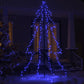 Kartionmallinen joulukuusi 240 LEDiä sisä/ulkokäyttö 118x180 cm - Harrastajankoti.fi