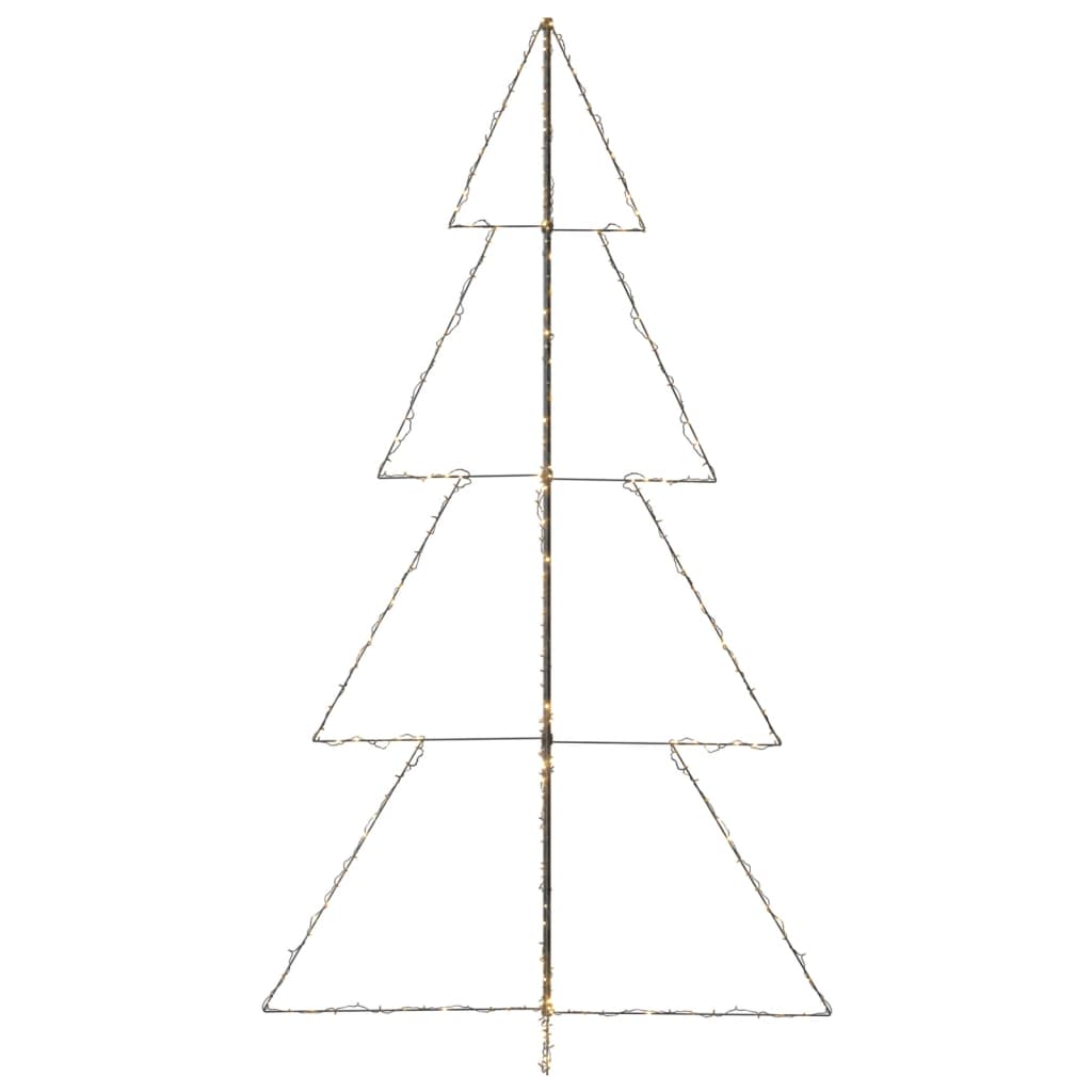 Kartionmallinen joulukuusi 360 LEDiä sisä/ulkokäyttö 143x250 cm - Harrastajankoti.fi