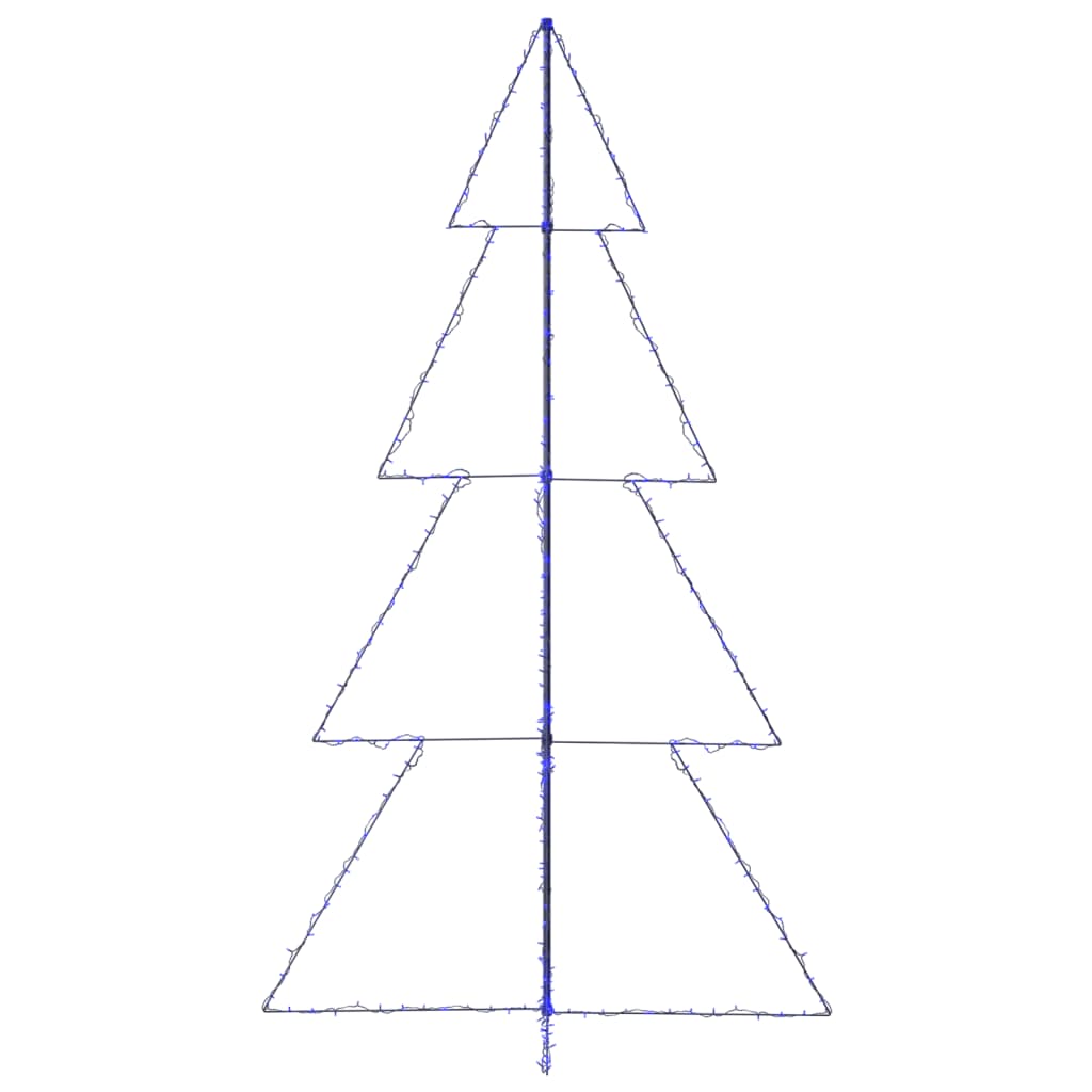 Kartionmallinen joulukuusi 360 LEDiä sisä/ulkokäyttö 143x250 cm - Harrastajankoti.fi