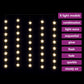 LED-valoverho tähtikeijuvalot 200 LEDiä lämmin valkoinen - Harrastajankoti.fi