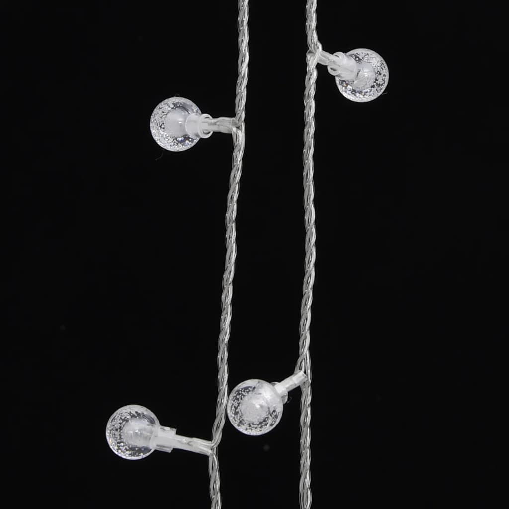 Pallo keijuvalonauha 20 m 200 LED-valoa lämmin valk. 8-toiminen - Harrastajankoti.fi