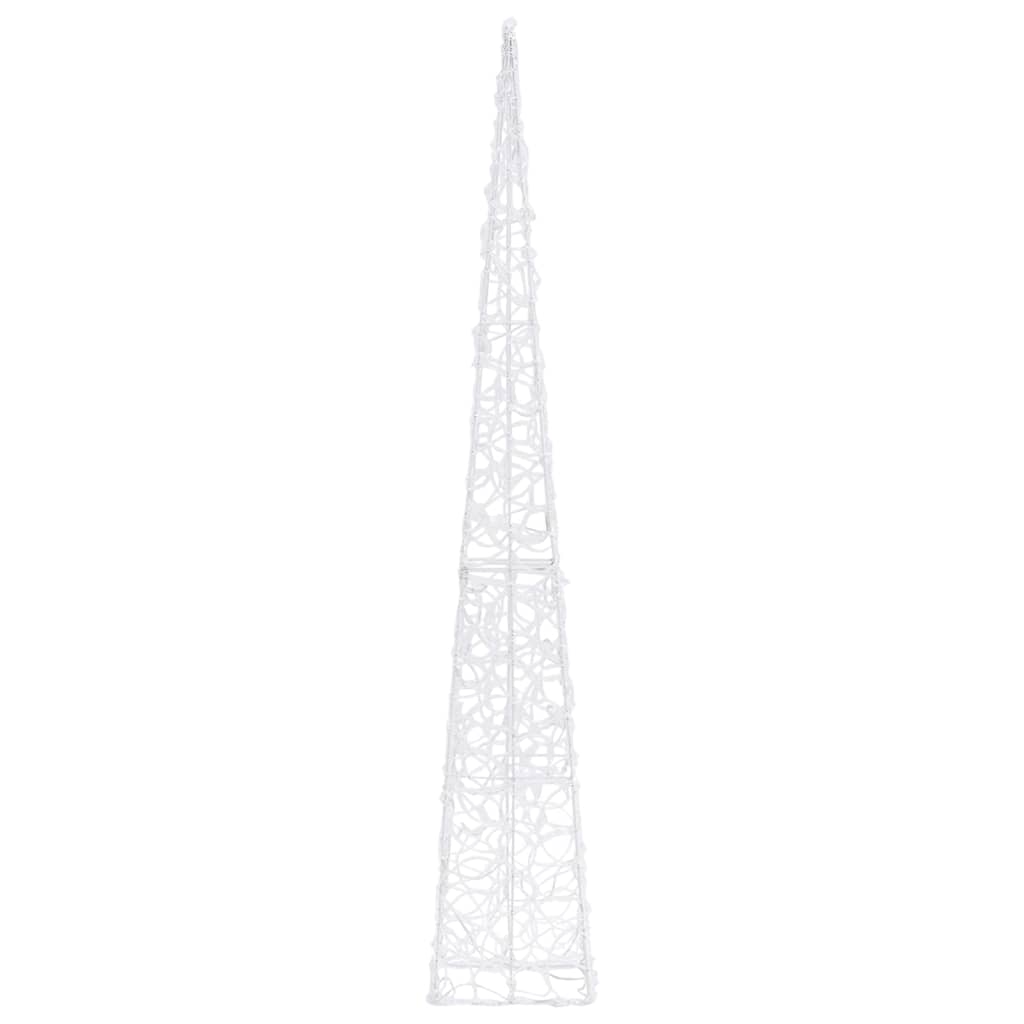 LED koristevalokartio monivärinen akryyli 120 cm - Harrastajankoti.fi