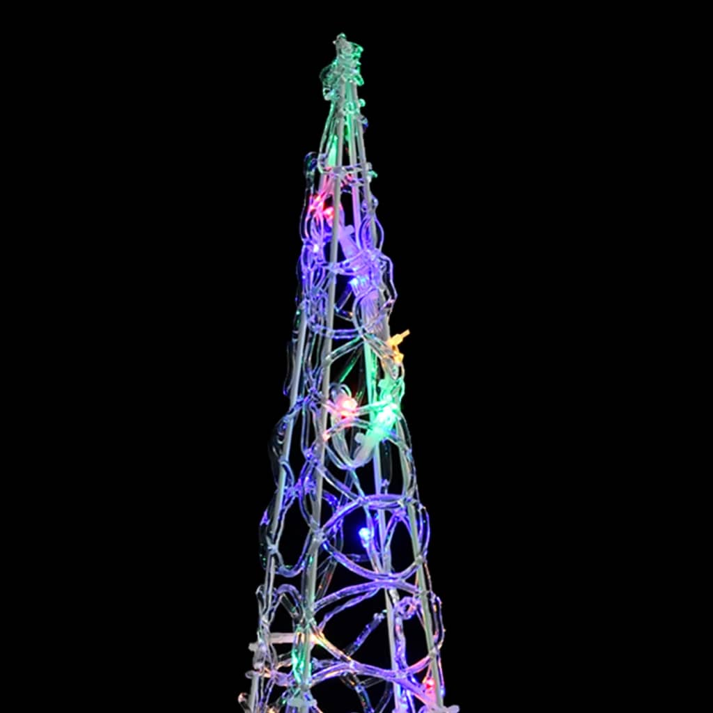 LED koristevalokartiosarja monivärinen akryyli 30/45/60 cm - Harrastajankoti.fi