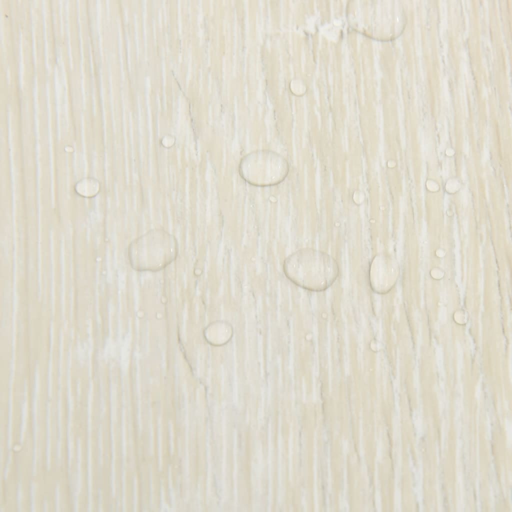 Itsekiinnittyvä lattialankku 20 kpl PVC 1,86 m² kerma - Harrastajankoti.fi