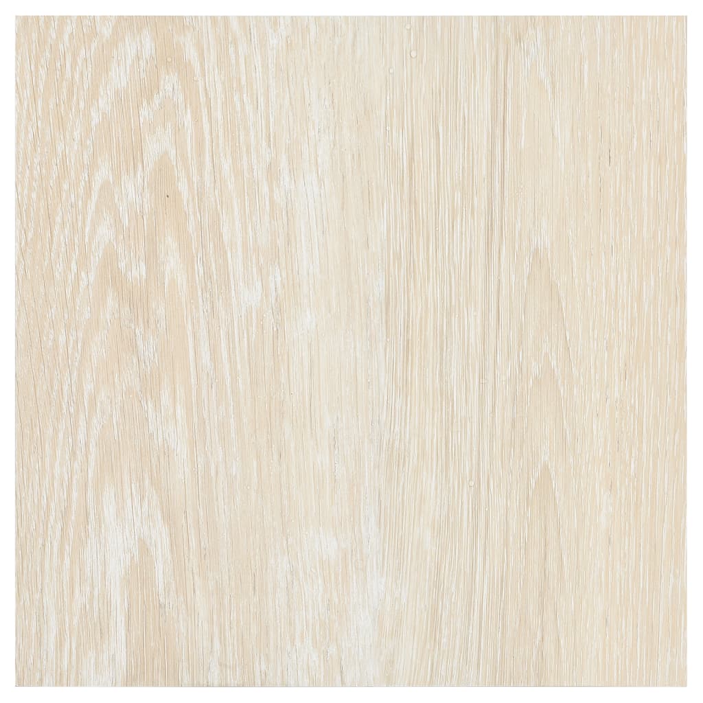 Itsekiinnittyvä lattialankku 20 kpl PVC 1,86 m² beige - Harrastajankoti.fi