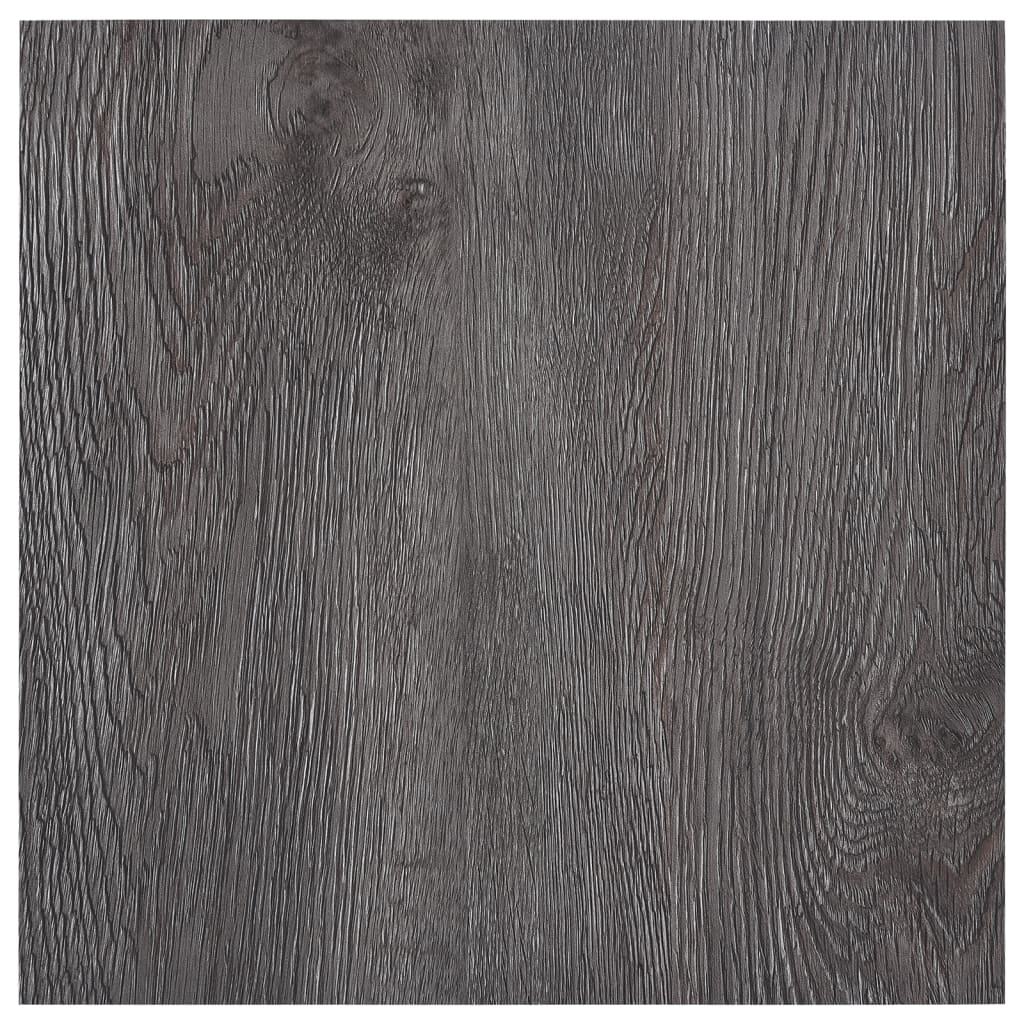 Itsekiinnittyvä lattialankku 20 kpl PVC 1,86 m² ruskea - Harrastajankoti.fi