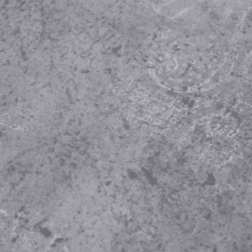 Itsekiinnittyvä PVC lattialankku 5,21 m² 2 mm sementinharmaa - Harrastajankoti.fi