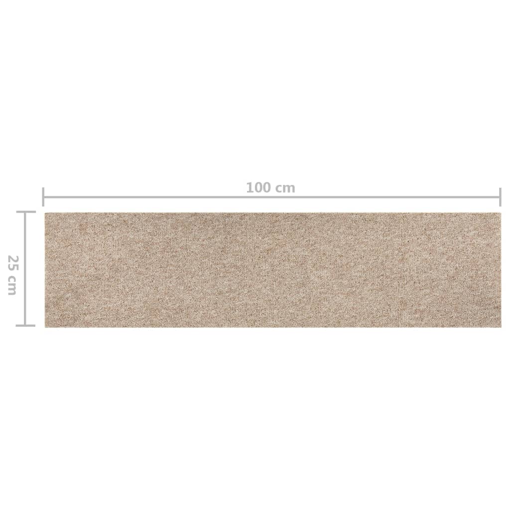 Tekstiililaatat 16 kpl 4 m² 25x100 cm vaalea beige - Harrastajankoti.fi