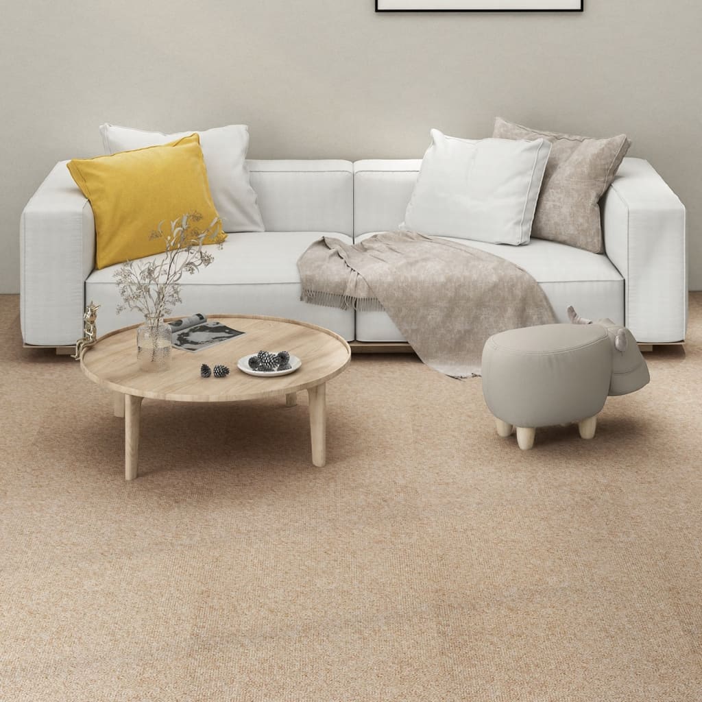Tekstiililaatat 16 kpl 4 m² 25x100 cm vaalea beige - Harrastajankoti.fi