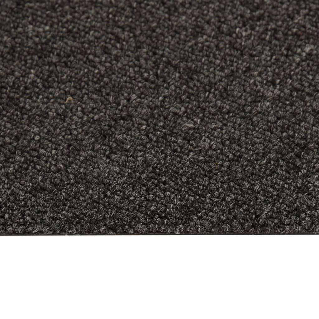 Tekstiililaatat 16 kpl 4 m² 25x100 cm antrasiitti - Harrastajankoti.fi