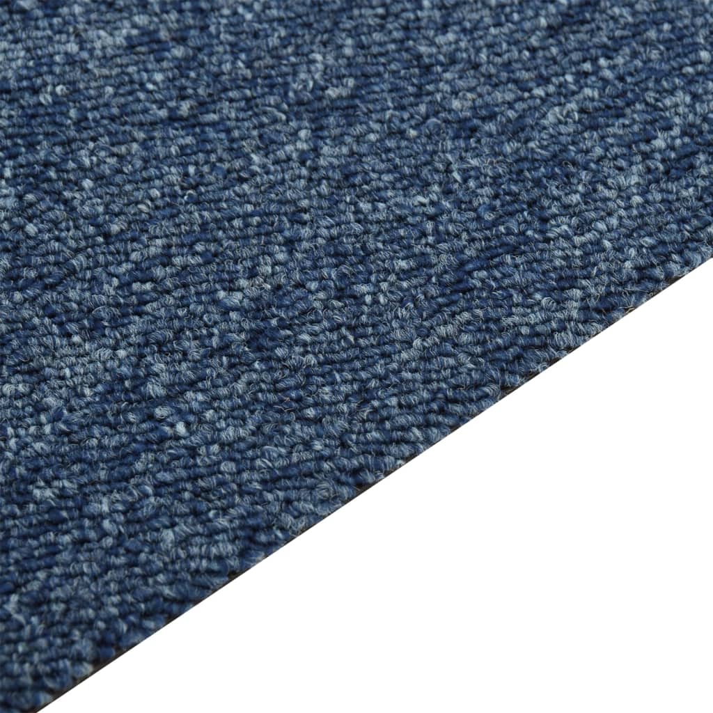 Tekstiililaatat 16 kpl 4 m² 25x100 cm sininen - Harrastajankoti.fi