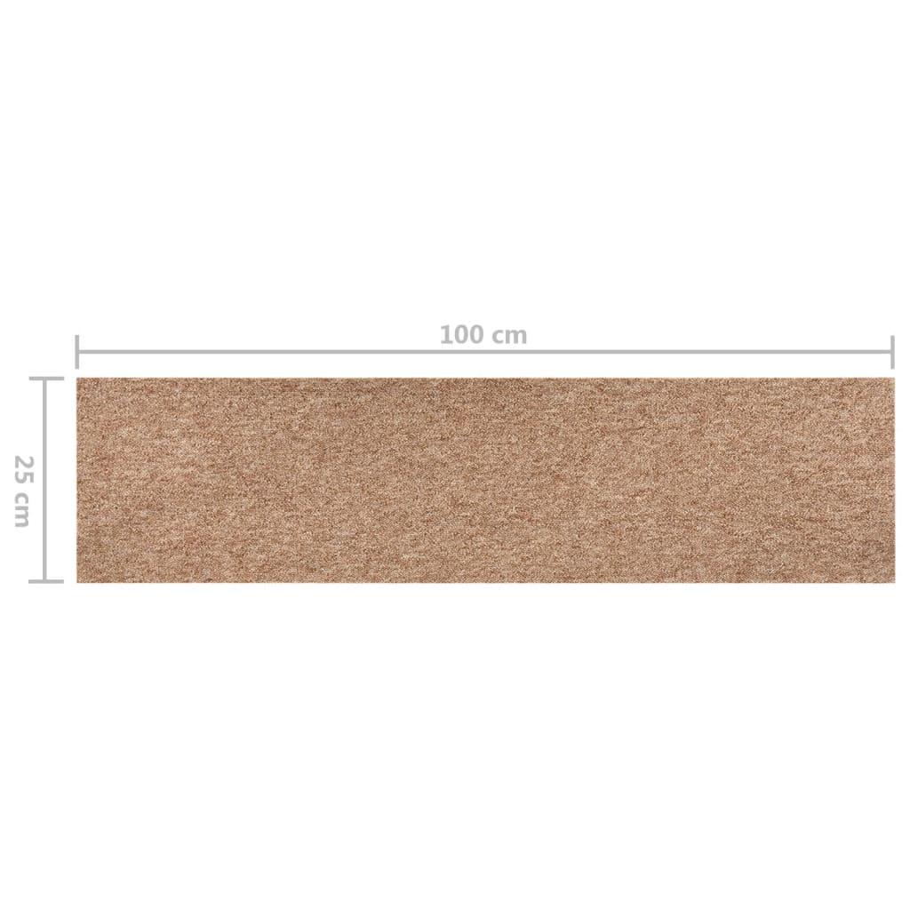 Tekstiililaatat 16 kpl 4 m² 25x100 cm beige - Harrastajankoti.fi