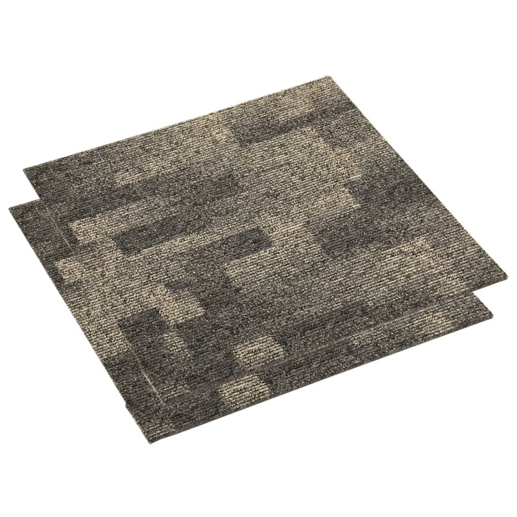 Tekstiililaatat 20 kpl 5 m² harmaa ja beige - Harrastajankoti.fi