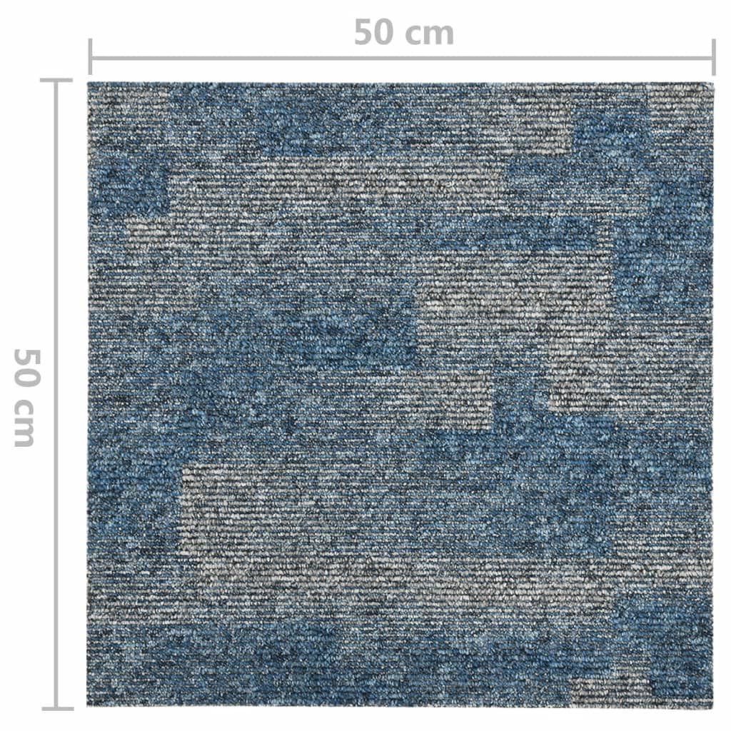 Tekstiililaatat 20 kpl 5 m² vaaleansininen - Harrastajankoti.fi