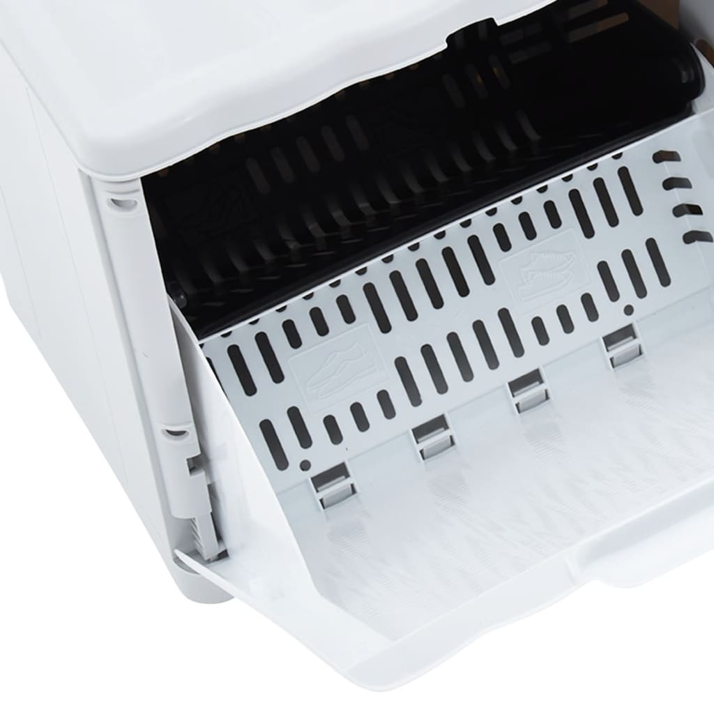 Kenkäkaappi valkoinen 40x30x40 cm - Harrastajankoti.fi