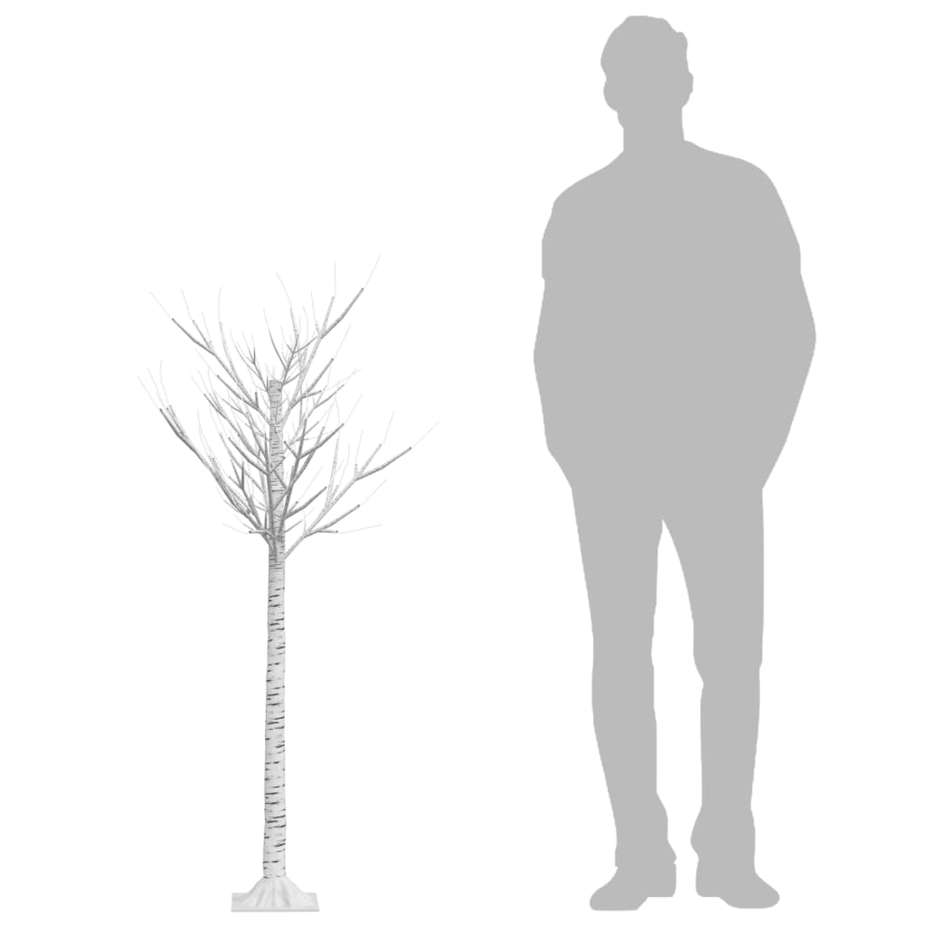 Joulukuusi 140 LED 1,5 m sininen paju ulos/sisälle - Harrastajankoti.fi