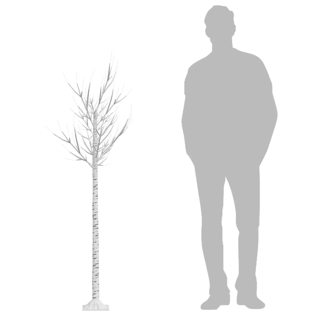 Joulukuusi 180 LED 1,8 m värikäs paju ulos/sisälle - Harrastajankoti.fi