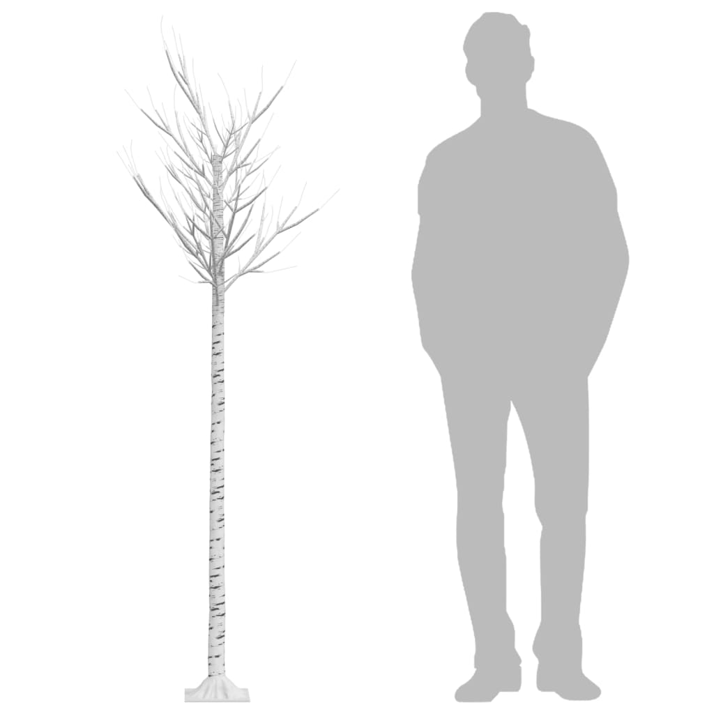 Joulukuusi 200 LED 2,2 m sininen paju ulos/sisälle - Harrastajankoti.fi