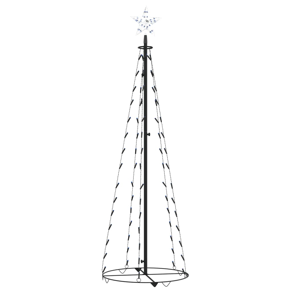 Kartio joulukuusi 70 sinistä LEDiä 50x120 cm - Harrastajankoti.fi