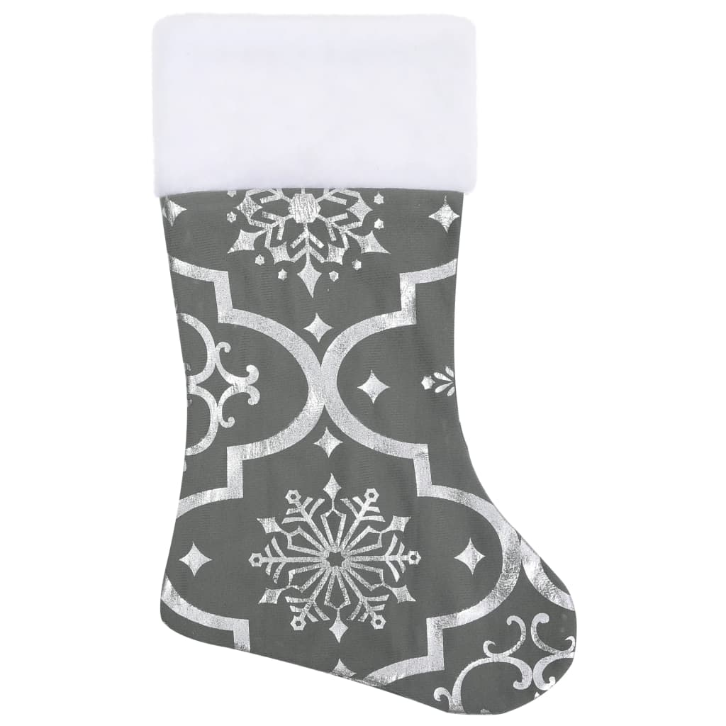 Ylellinen joulukuusen jalustapeite sukalla harmaa 150 cm kangas - Harrastajankoti.fi