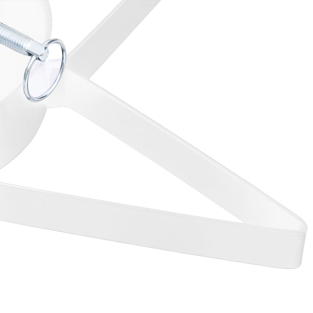 Joulukuusen jalka valkoinen 47x47x13,5 cm - Harrastajankoti.fi