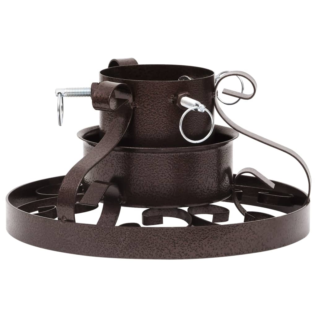 Joulukuusen jalka antiikki kupari 29x29x15,5 cm - Harrastajankoti.fi