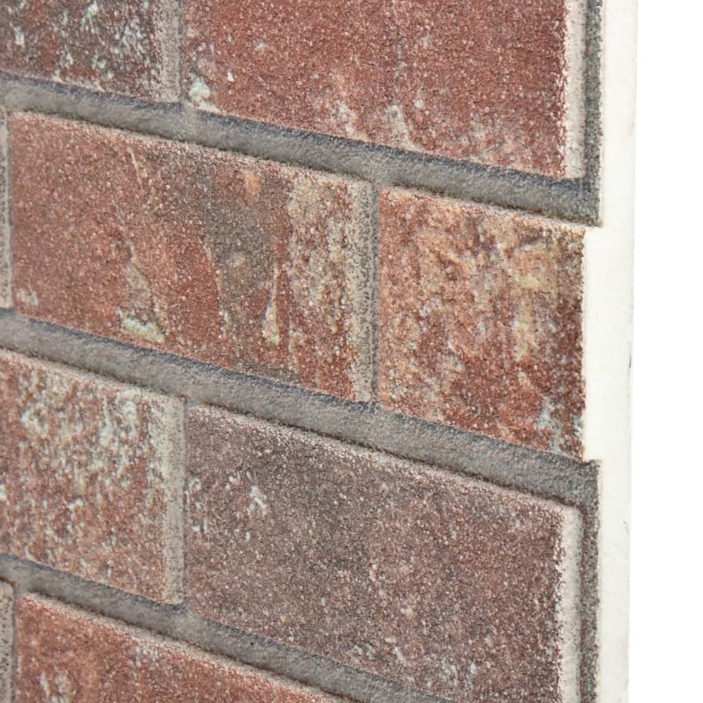 3D Seinäpaneelit tummanruskea ja harmaa tiilikuvio 10 kpl EPS - Harrastajankoti.fi