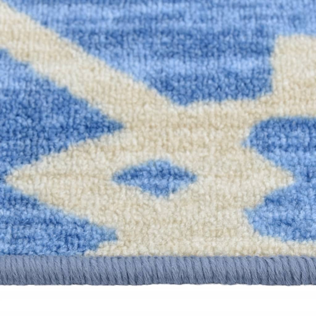 Käytävämatto sininen 80x250 cm - Harrastajankoti.fi