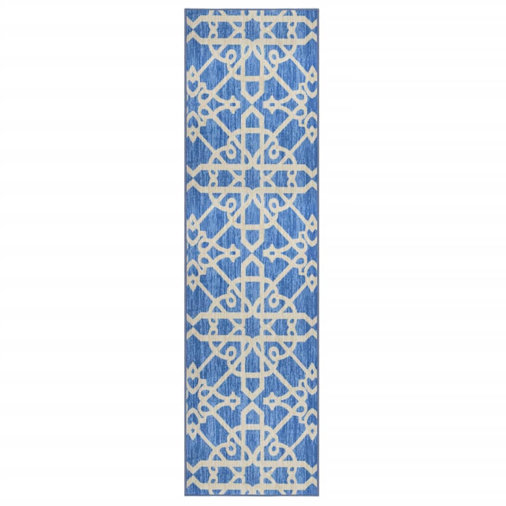 Käytävämatto sininen 80x300 cm - Harrastajankoti.fi