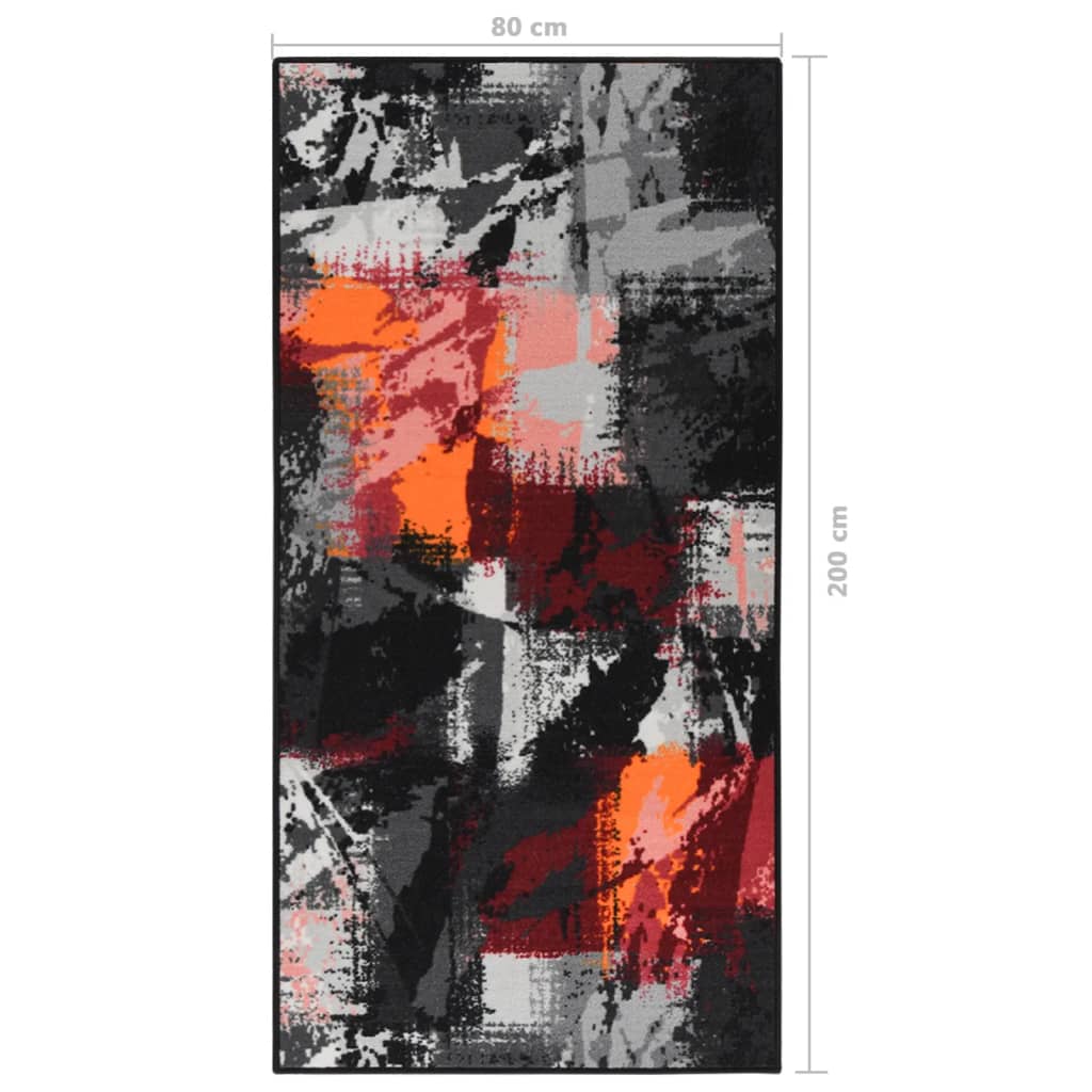 Käytävämatto monivärinen 80x200 cm - Harrastajankoti.fi