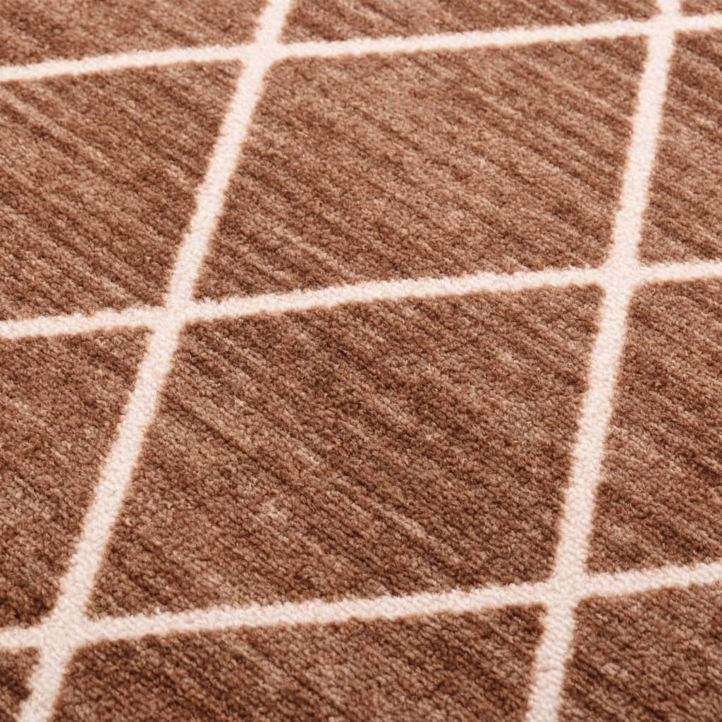 Käytävämatto tummanruskea 80x250 cm - Harrastajankoti.fi