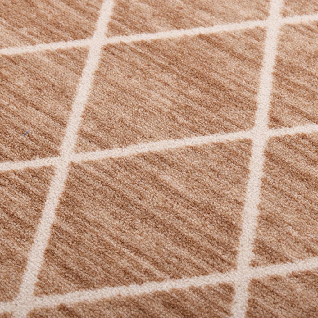 Käytävämatto vaaleanruskea 80x250 cm - Harrastajankoti.fi