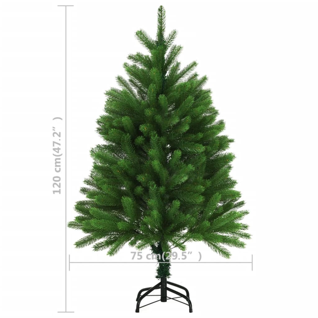 Tekojoulukuusi LED-valoilla 120 cm vihreä - Harrastajankoti.fi
