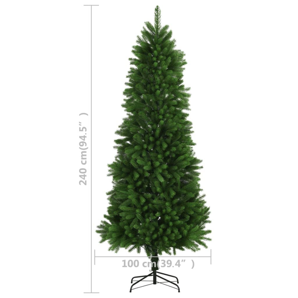 Tekojoulukuusi LED-valoilla 240 cm vihreä - Harrastajankoti.fi