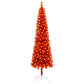 Kapea joulukuusi LED-valoilla punainen 180 cm - Harrastajankoti.fi