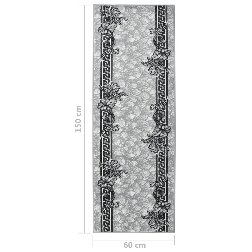 Käytävämatto BCF harmaa 60x150 cm - Harrastajankoti.fi