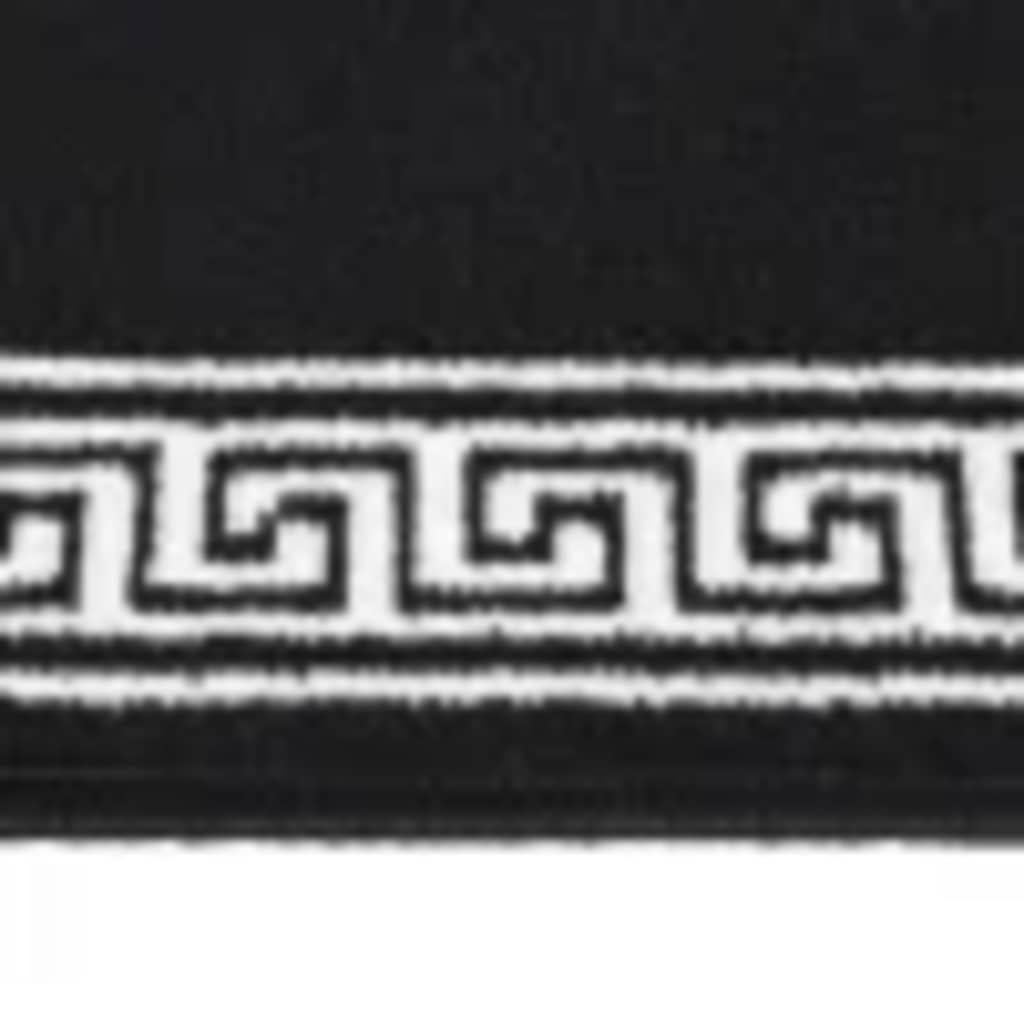 Käytävämatto BCF musta kuviolla 100x500 cm - Harrastajankoti.fi