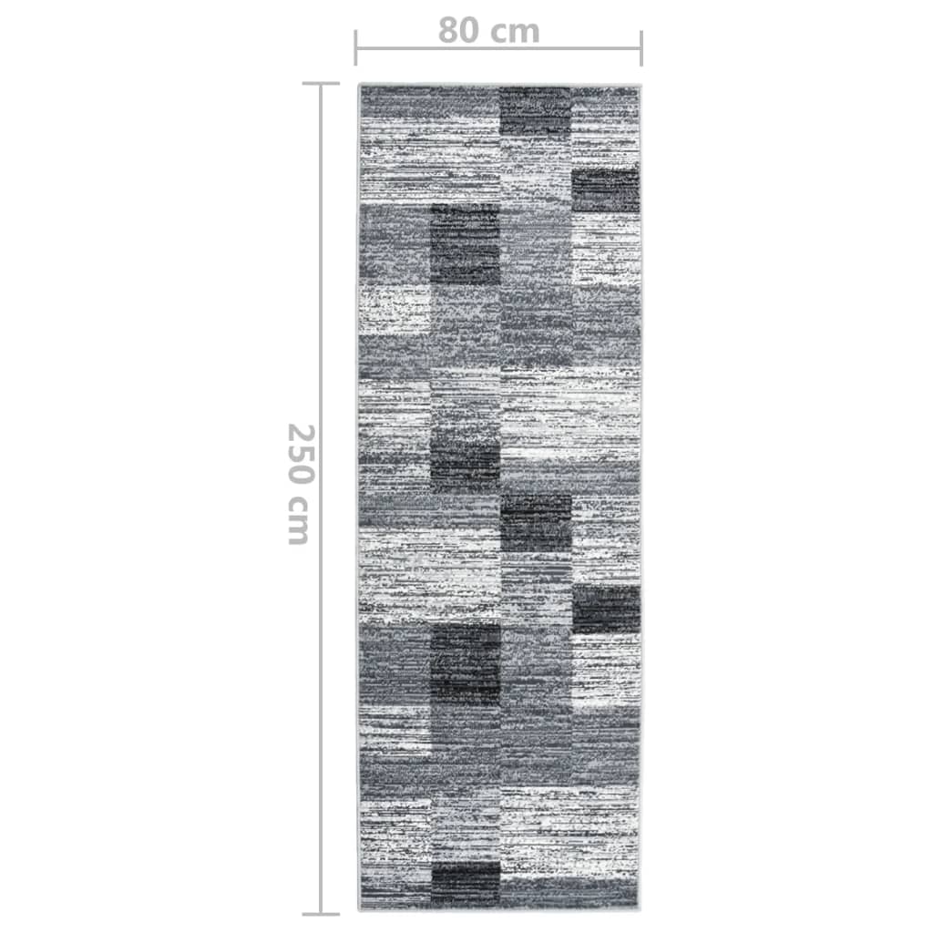 Käytävämatto BCF harmaa 80x200 cm - Harrastajankoti.fi