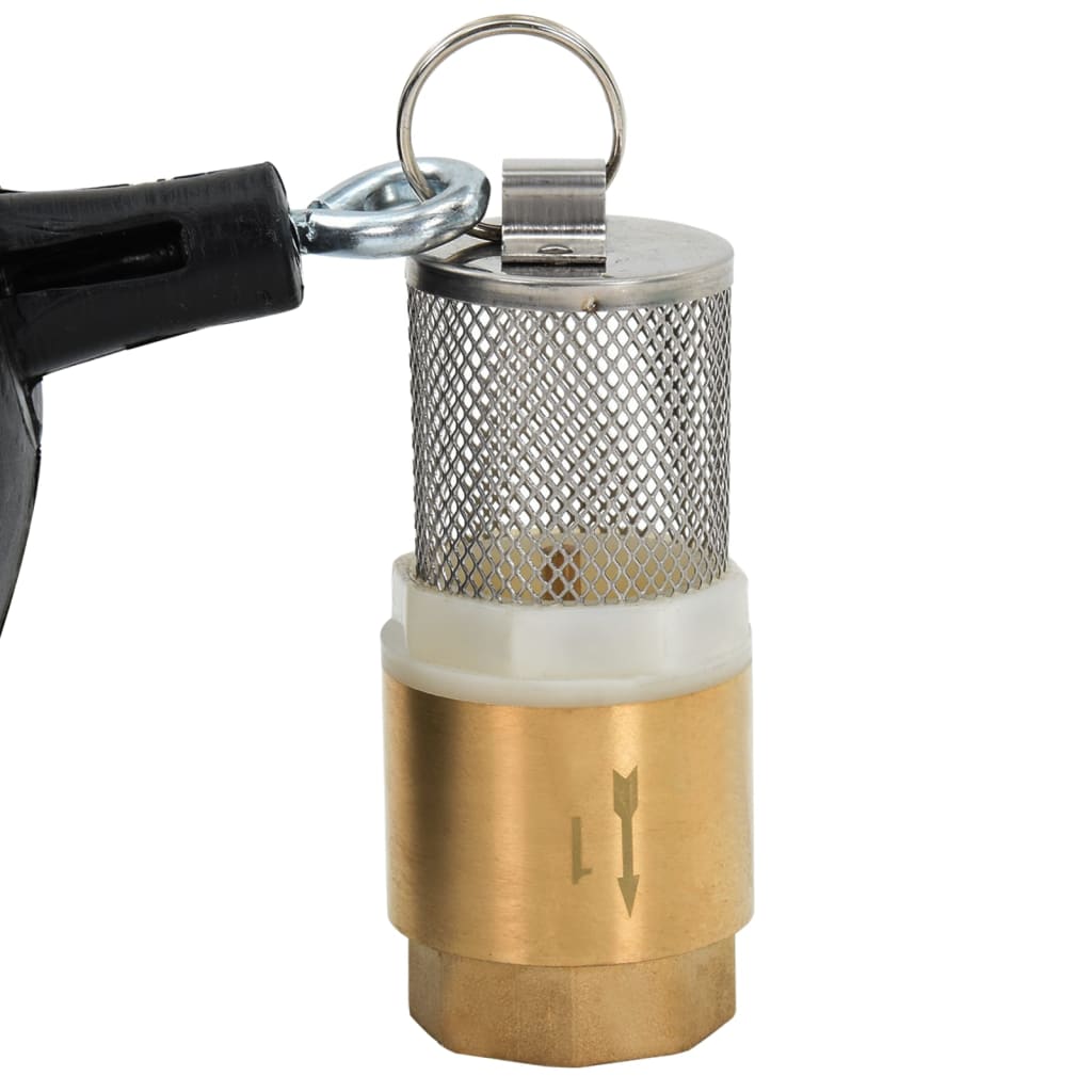 Imuletku messinkiliittimillä 20 m 25 mm musta - Harrastajankoti.fi