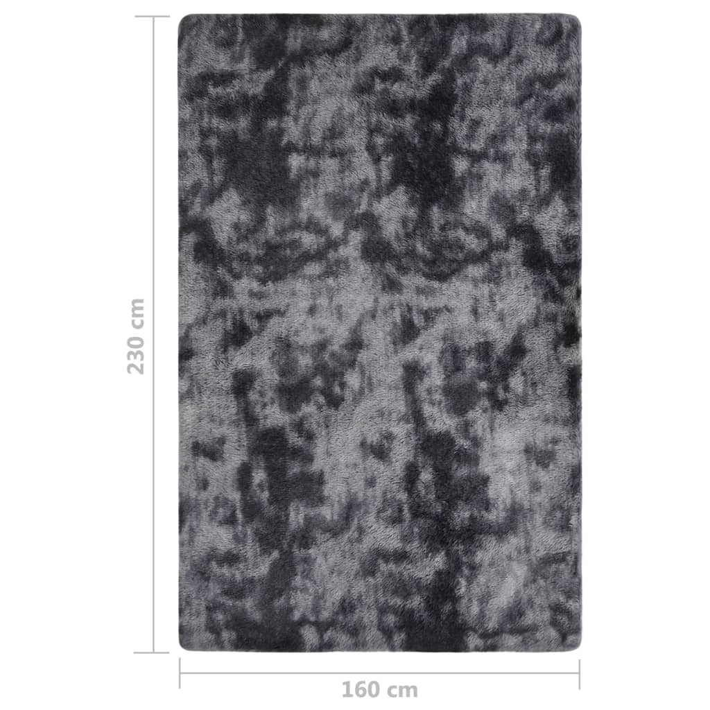 Shaggy-matto antrasiitti 230x160 cm - Harrastajankoti.fi