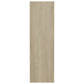 Seinäkenkäkaappi Sonoma-tammi 60x18x60 cm lastulevy - Harrastajankoti.fi