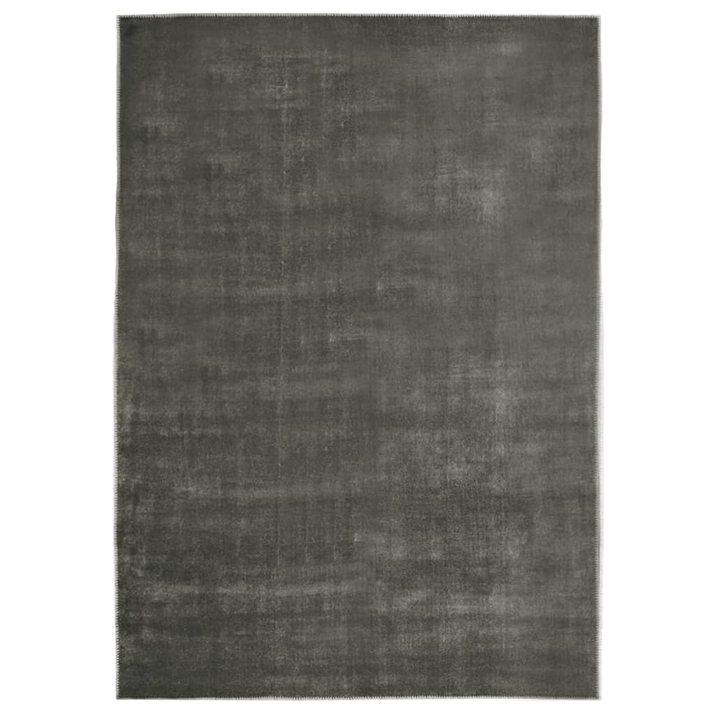 Matto pestävä taitettava harmaanruskea 120x170 cm polyesteri - Harrastajankoti.fi